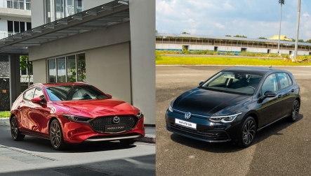 Không còn Honda Civic Type R, cũng chẳng còn Ford Focus, Volkswagen Golf đành hài lòng chọn Mazda3 Sport làm đối thủ